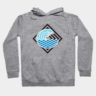 sea ​​wave Hoodie